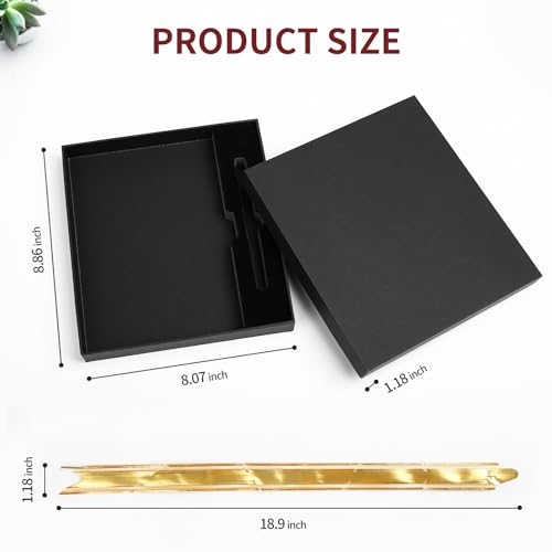 Image of A5 Lined Notebook with Pen & Gift Box 216 Pages PU Leather Journals for Women Men 100GSM Thick Paper College Ruled Notebook for Christmas Gifts,School,Travel,Business,Work,Home Writing (Red)