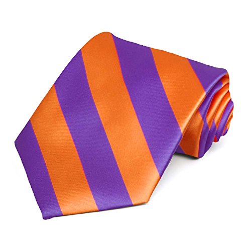 Image of tiemart Men's Striped Tie Standard Length