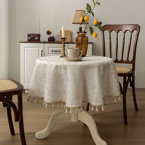 Nappe de table pique-nique beige et couverture extérieure KnSam 140cm