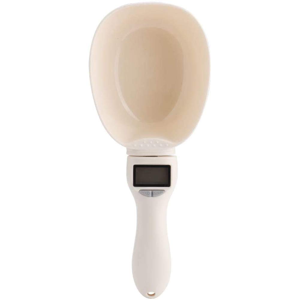 CTRLZS Pet Food Measuring Scoop Dog Food Measuring Cup,Digital Scale Spoon Detachable Cup Feeding Bowls for Measuring Pets Food