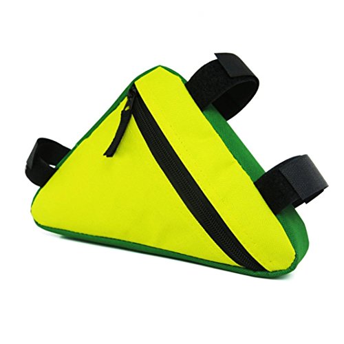 Dartphew Bike Accessories,Outdoor Waterproof Bicycle Front Frame Bag Cycling Bike Tube Pouch Holder
