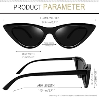 Joopin Polarized Cat Eye Sunglasses for Women Vintage Cateye Sun Glasses UV400 Protection