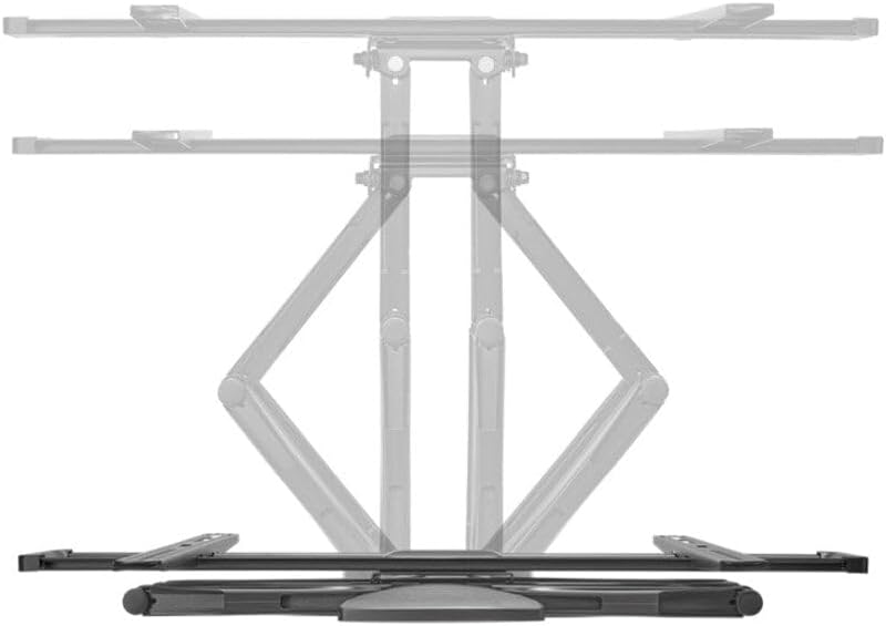 goobay 71199 TV Wall Mount for TVs from 37 to 80 Inches (94-203 cm), Maximum 45 kg, Fully Movable (Swivelling and Tilting)