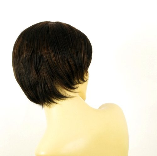 Perruque Femme 100% Cheveux Naturels Courte Blonde - Modèle Laetitia, Taille Large - Neuf Avec étiquettes