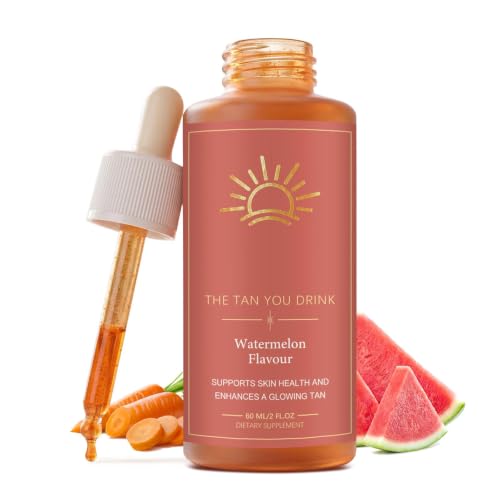 Glow Drops Natural Sunless Tanning Drops to Drink for Face & Body Enhancing Your Natural Skin Tone Easy to Use for All Skin Types