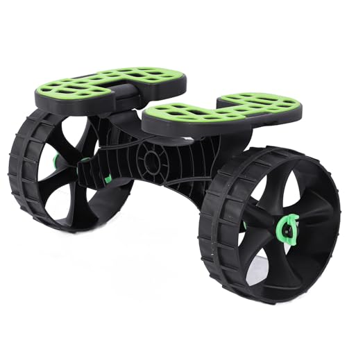 Asixxsix Kayak Cart, Puncture Proof Wheels Canoe Cart Trailer with 500KG Load Capacity, Canoe Dolly Fishing Kayak Accessories Carrier, Heav Duty Boat Dolly for Canoe Kayak