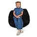 Big Joe 98-Inch Bean Bag, Limo Black -