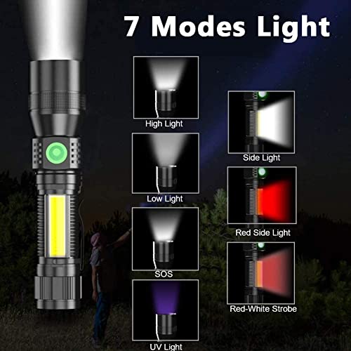 UV Taschenlampe iToncs LED Aufladbar mit 395nm Licht