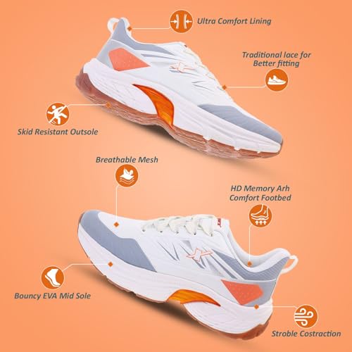 Image of SPARX Men's Sports Shoes SM-1117| Lightweight, Stylish & Comfortable Lace-Up Running Shoes