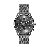 Skagen Men's Holst Chronograph Gunmetal Gray Stainless Steel Mesh Band Watch (Model: SKW6608)