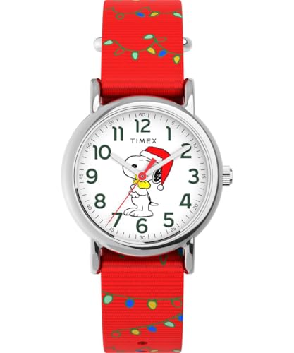 Montre Peanuts Snoopy Timex pour égayer vos tenues d'hiver et de fêtes
