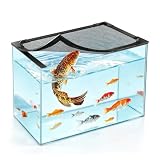 Aquarium Netzabdeckung, Zuschneidbare Ausbruchsichere Magnetabdeckung