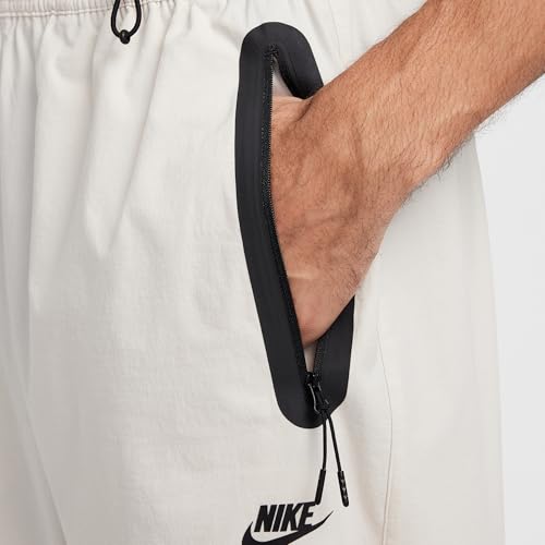 Nike Tech Men's Woven Oversized Pants (HM7158-104, Light Orewood Brown/Light Orewood Brown/Black) Size X-Large4