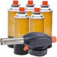 Maçarico Portátil Culinário Gourmet, Automático, Profissional +5