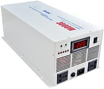 Meind 3000w Peak 6000w Dc 24v to Ac 220v Pure Sine Wave Power Inverter with Battery Charge Function and LED Display