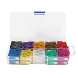 [PACK PREMIUM] Obtenez 10 pièces de chacune de 10 ampères différentes (2A 3A 5A 7,5A 10A 15A 20A 25A 30A 35A) totalisant 100 fusibles de haute qualité.L'ensemble complet est livré dans un étui de rangement pratique offrant une valeur exceptionnelle aussi bien pour les mécaniciens professionnels que pour les bricoleurs.