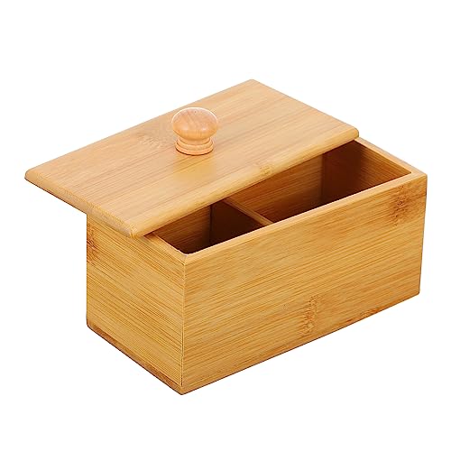 SOLUSTRE 1pezzi Scatola in per Bustine tè e caffè Creativa e Decorativa per Uso e Casa