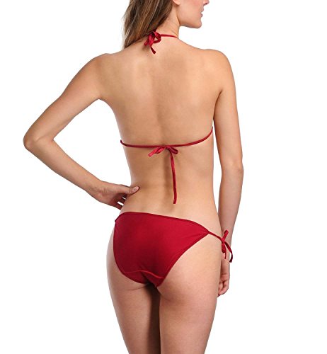 Image of You Forever Solid Maroon Lingerie Sets