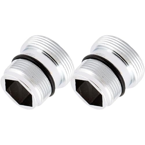 2 Piezas Adaptador de Grifo Mezclador M18.5 - M22, Conector de Grifo Metálico, Conector Aireador, Macho Rosca Adaptador Grifo de Latón, para Grifo de Fregadero Purificador de Agua