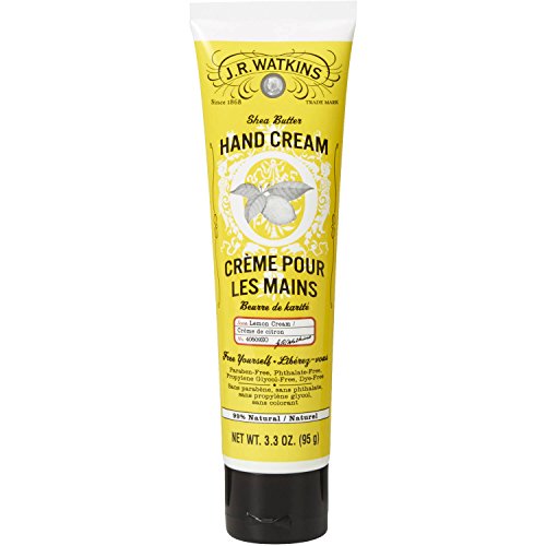 J R WATKINS Lemon Cream Body Cream, 3.3 FZ