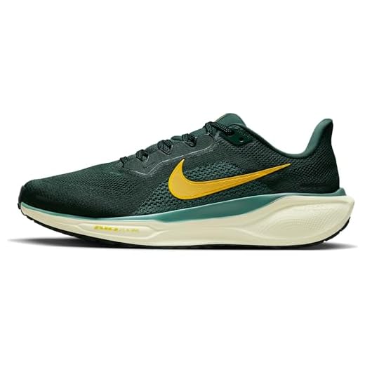 Nike Homme Pegasus 41 Straßenlaufschuh für Herren Chaussures de Course sur Route, Vintage Green Infinite Gold Bicoastal, 43 EU