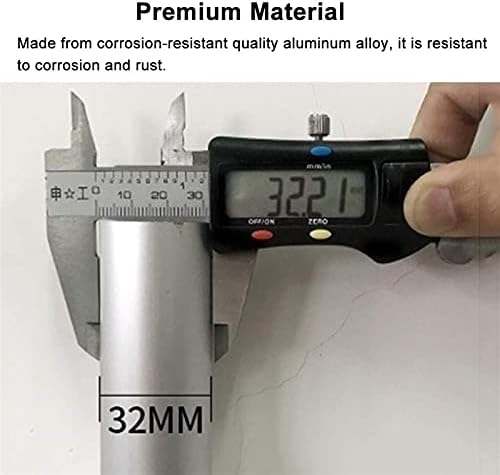 Telescopic Ladder Telescopic Ladders Multi-Purpose Extendable Ladder Telescopic Ladder Telescoping Extension Ladder 20ft / 16ft / 12.5ft / 10.5ft, Aluminum Telescopic Ladders for Rooftop RV