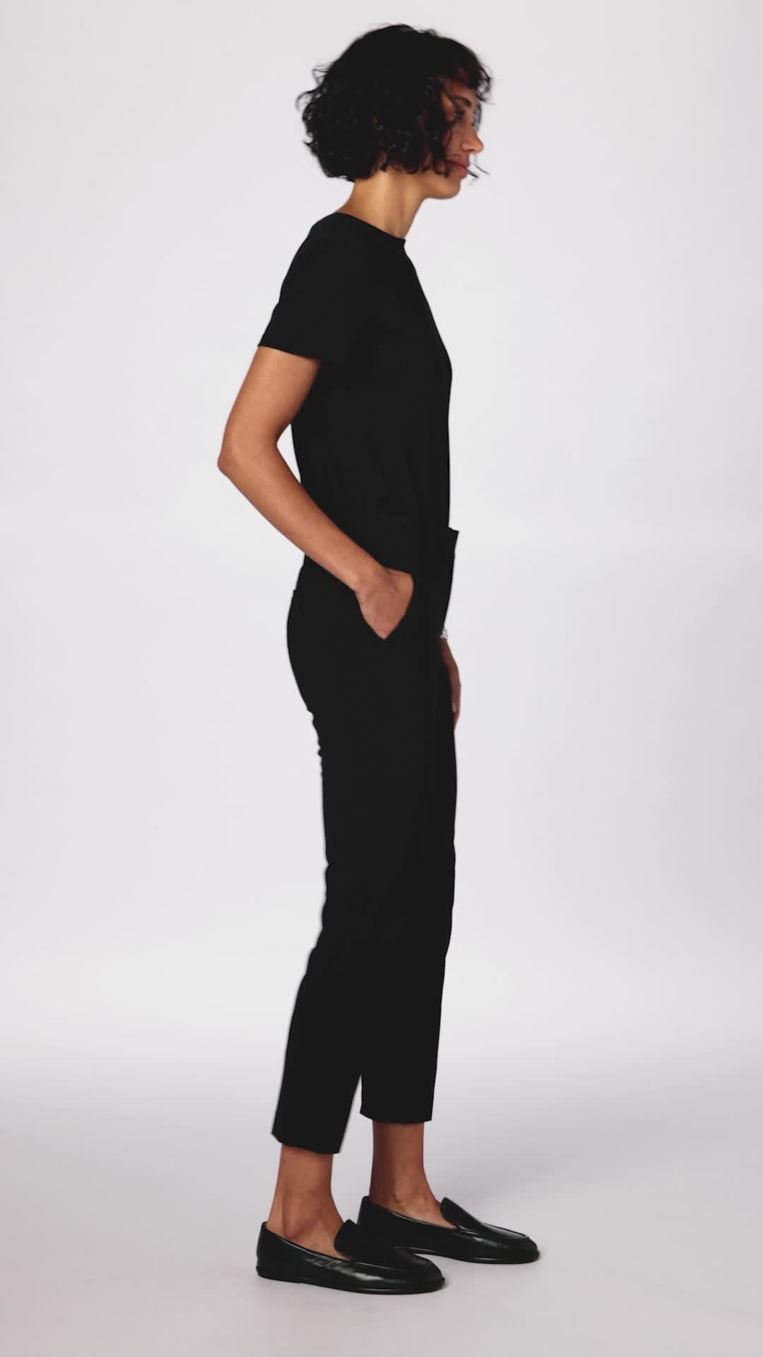 Theory Women's Treeca Pant, Black, 2 at Amazon Women's Clothing store