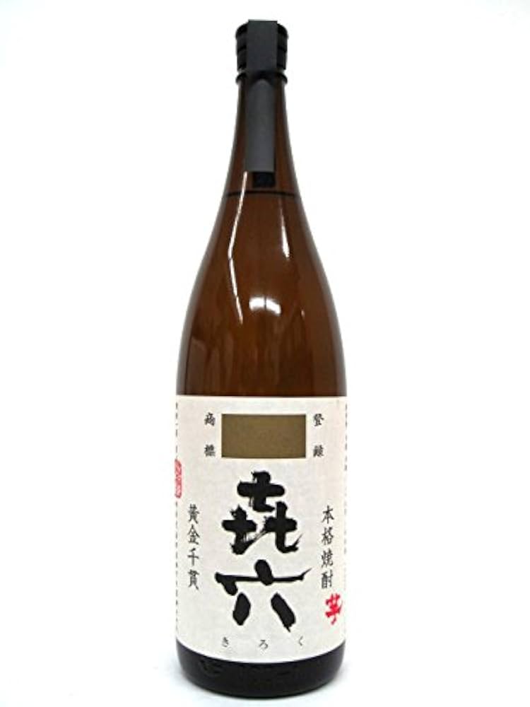 焼酎　喜六　一升　六本 焼酎 喜六 一升 六本 黒木本店【芋焼酎】喜六 きろく<720ml>☆桜