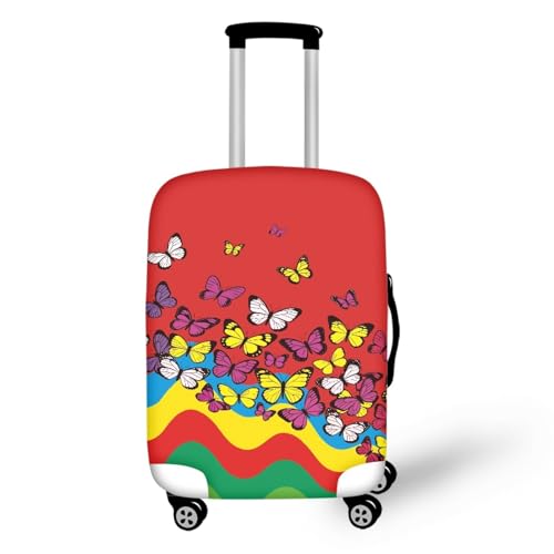 Housse élastique pour valise moyenne et grande protégeant contre les rayures de transport