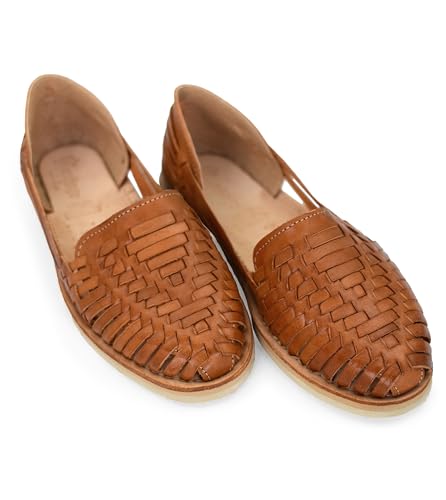 Macarena Collection Womens Shoes Leather Sandals for Women | Huarache Handmade Mexican Sandals Women | Comfortable & Stylish Womens Sandals 813 Style