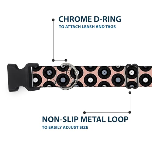 Cuello de clip de plástico Buckle Down con hebilla resistente para perros 6
