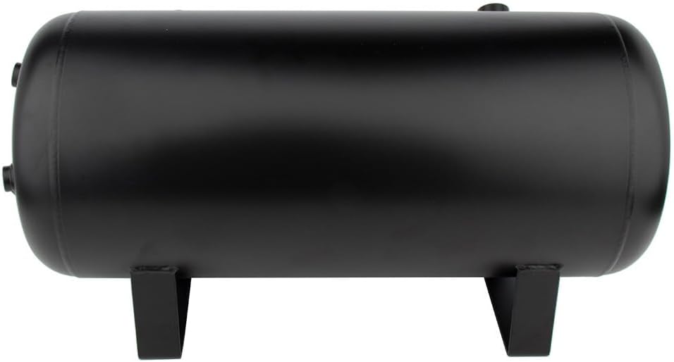 STAYTOP 5 Gallon Train Air Horn Tank with 150 PSI Air Compressor Onboard System Kit for Car Train Truck Horn