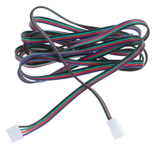 Gatuida 3pcs Stepper Motor Cables for Printer Motor Cable Connector Parts Bipolar Stepper Wire for Movement Use
