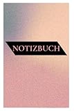 Notizbuch – Pastell Design: Liniertes Journal mit 200 Seiten für...
