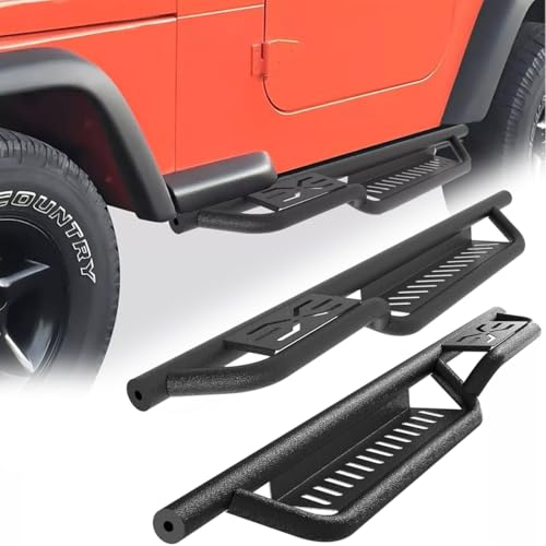 Estribos de Acero para Jeep Wrangler TJ 2 Puertas 1987-2006