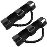 Roll Bar Grab Handles for UTV&ATV Roll Cage Grip Handles for 1.5-2 inch Bars,Compatible with Polaris RZR,Kawasaki Mule,Honda Pioneer,Can Am,etc, 2 Pack (Black)