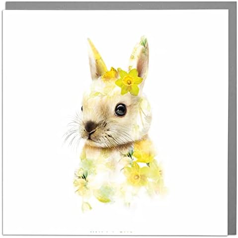 Lola Design - Wildlife Botanical Greeting Cards - Blank Cards and Envelopes - Squirrel Card