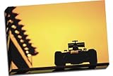 F1 Sunset Abu Dhabi Formula One Canvas Print Poster Large 30x20 Inches A1 by Panther Print