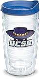 Tervis Made in USA Double Walled University of California UC Santa Barbara Gauchos Insulated Tumbler Cup Keeps Drinks Cold & Hot, 10oz Wavy, Primary Logo