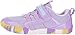 WHITIN Girls Shoes Wide Barefoot Sneakers for Big Kids Boys Size 5 Zero Drop Running Walking Tennis Fashion No-Slip Sport School Colorful Purple 37