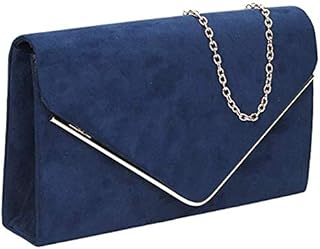 Navy blue designer clutch bags Clearance