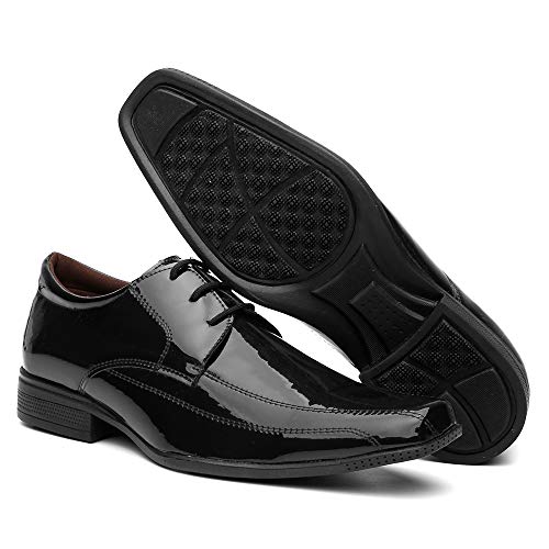 Kit 3 Pares Sapato Social Masculino Veniz Cor:Colorido;Tamanho:38