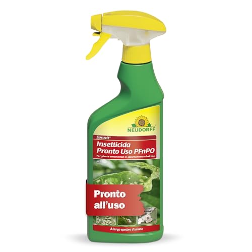 Neudorff Spruzit Insetticida Pronto Uso PFnPO – Combatte parassiti come mosche bianche, cocciniglie a scudo, cocciniglie cotonose e tripidi, 500 ml