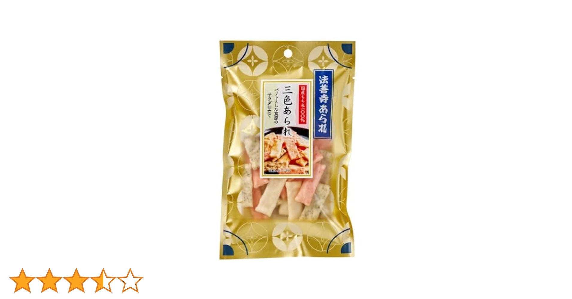 Amazon.co.jp: 法善寺あられ 三色あられ 40g : 食品・飲料・お酒