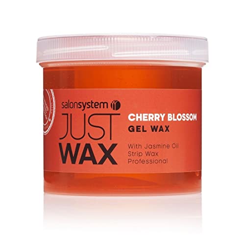 Salon System Just Wax Red Cherry & Jasmine Gel Wax 450g