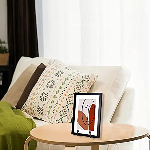 YY YEARCHY Plate Stand Holder for Wall Hanging Display Rack Art Hanger Metal Easel Photo Holder Books Bowls Platters