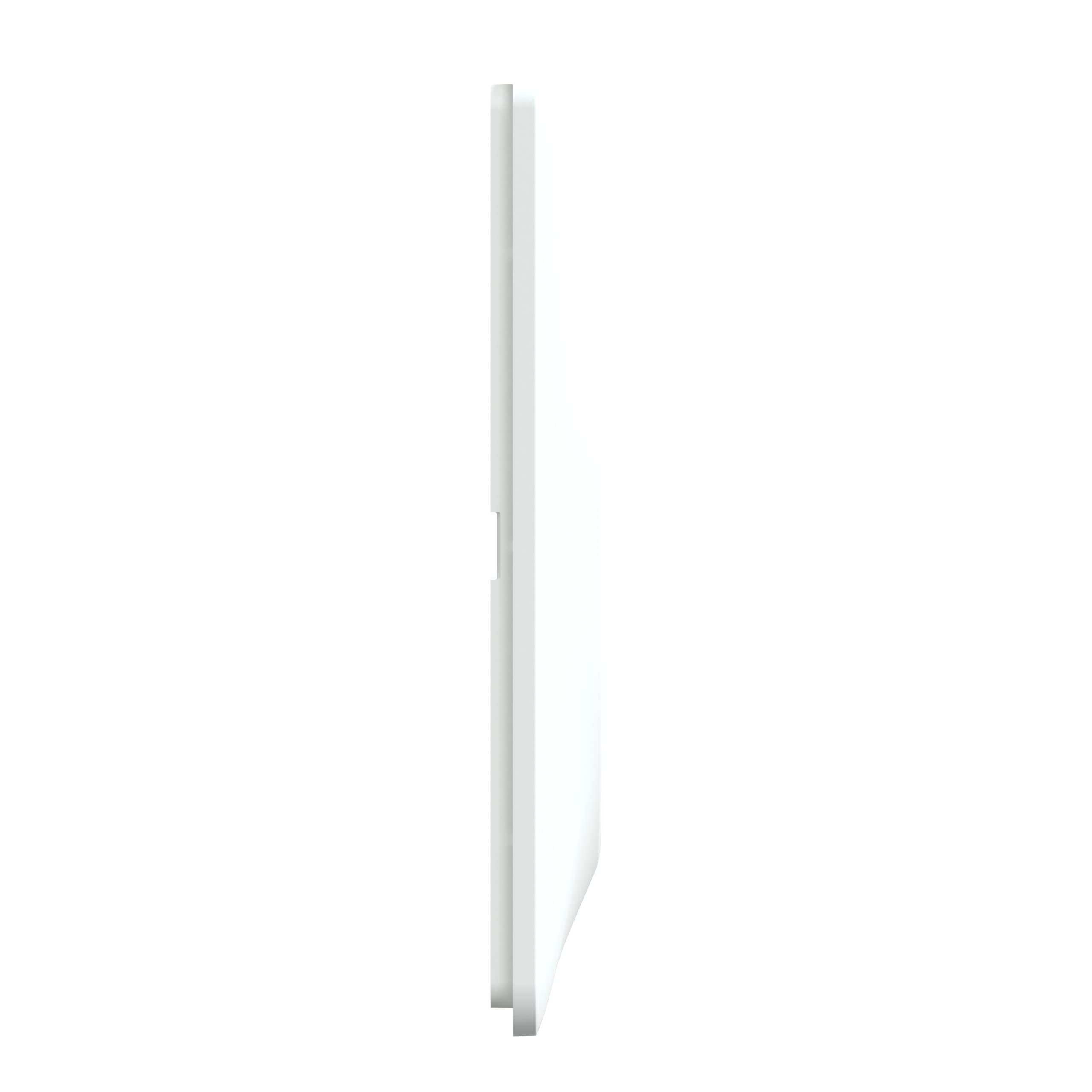 Schneider Electric Ovalis Plaque de finition 2 postes Horizontal entraxe 71 mm Blanc