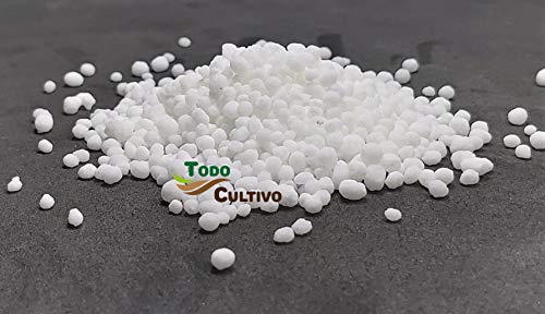 Todo Cultivo Nitrate de Calcium 15% (N) 1 kg. Engrais pour sols acides, substrats de Jardins urbains ou Pots. correcteur de Calcium Cover