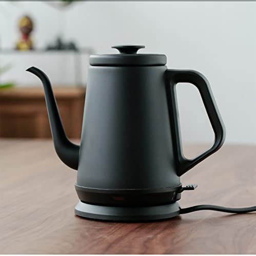 Tetera eléctrica acero inoxidable 1L 1000W con apagado automático miniatura 3