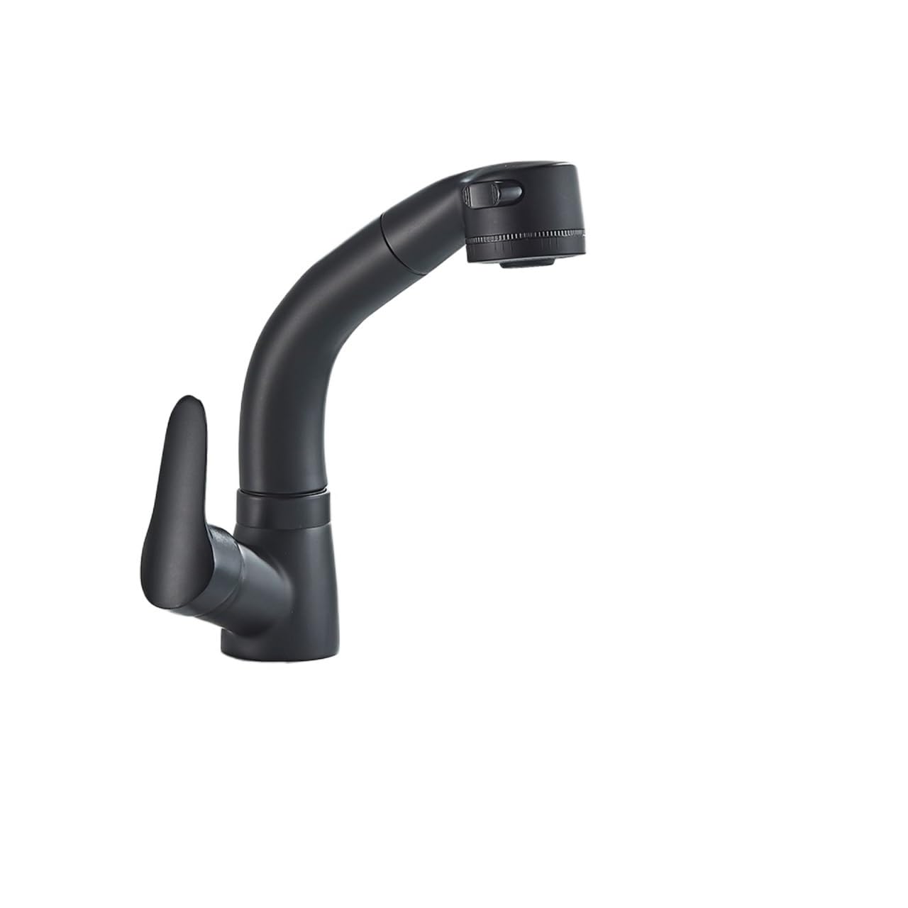 Bathroom taps, Retractable Lift Basin Faucet with Flexible Pull-Out Sprayer, Deck Mounted Mixer Dual Mode Spout